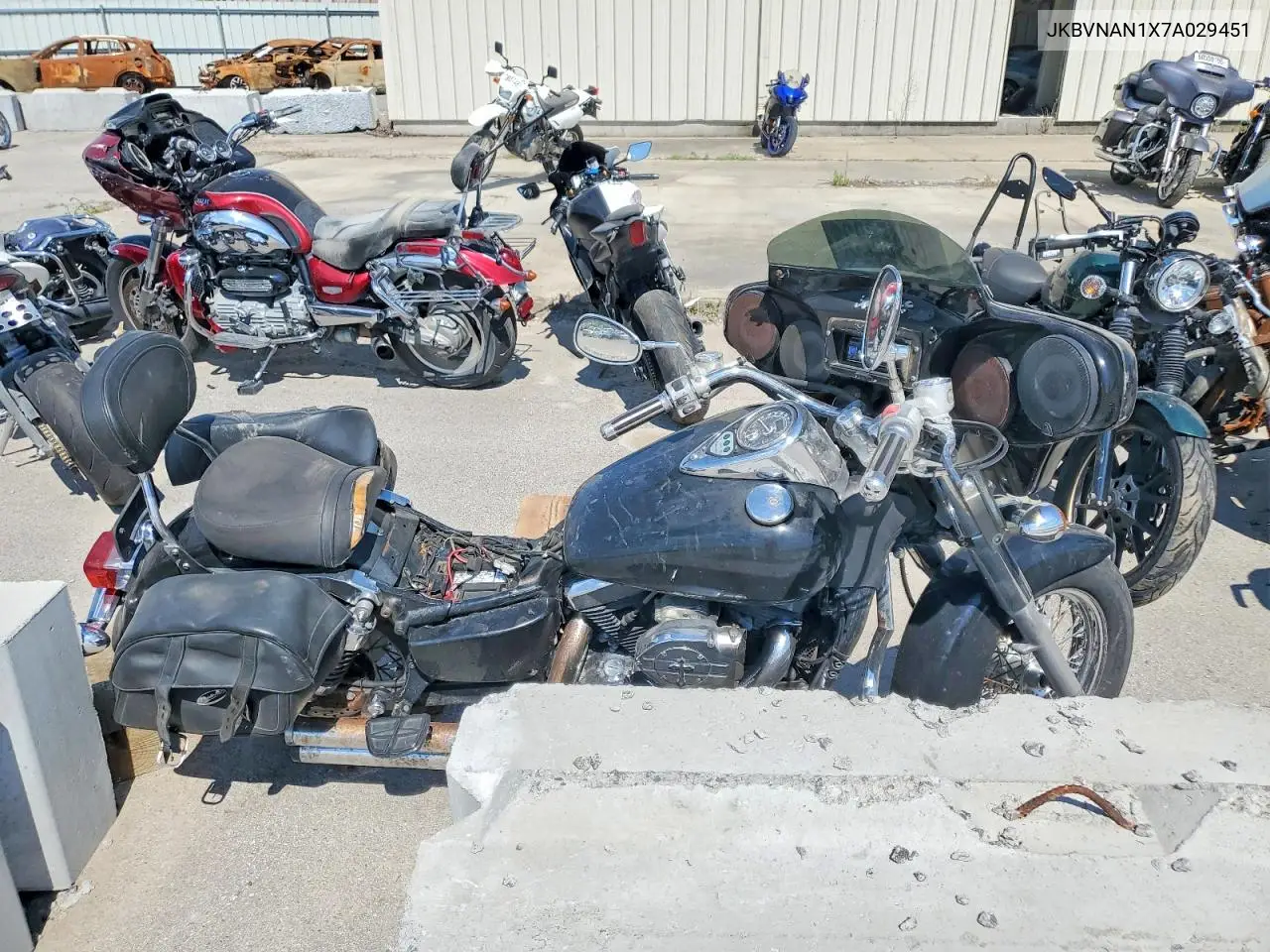 2007 Kawasaki Vn1500 N1 VIN: JKBVNAN1X7A029451 Lot: 60456236