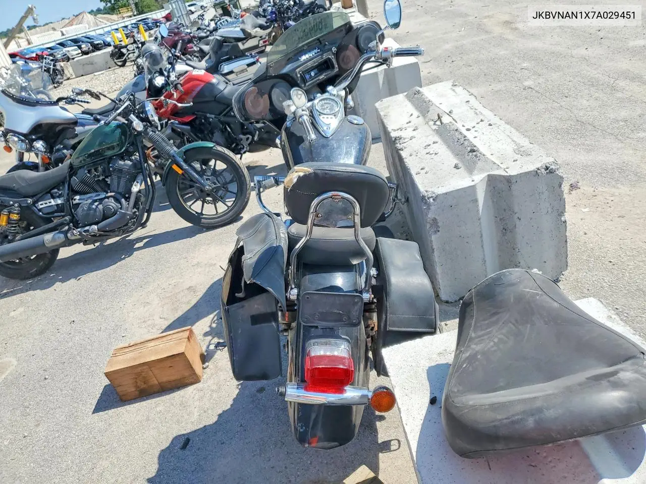 2007 Kawasaki Vn1500 N1 VIN: JKBVNAN1X7A029451 Lot: 60456236