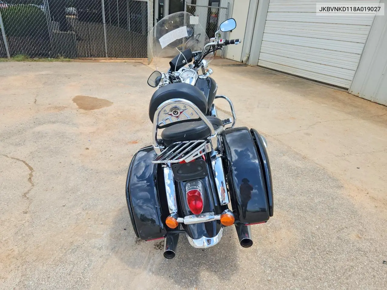 2008 Kawasaki Vn1600 D VIN: JKBVNKD118A019027 Lot: 55361826