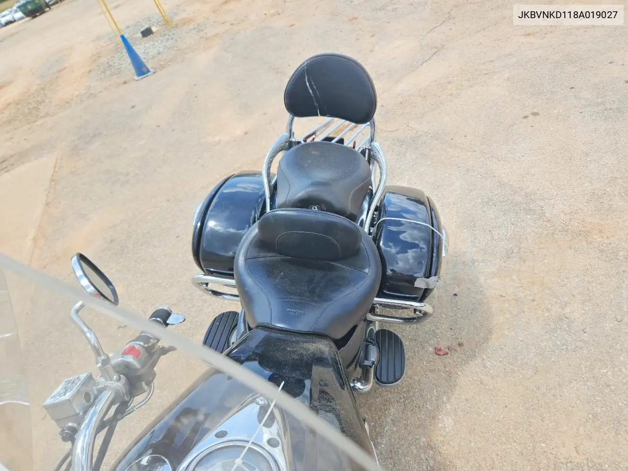 2008 Kawasaki Vn1600 D VIN: JKBVNKD118A019027 Lot: 55361826