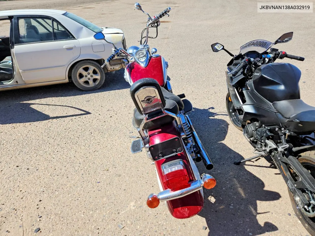 2008 Kawasaki Vn1500 N1 VIN: JKBVNAN138A032919 Lot: 60854946