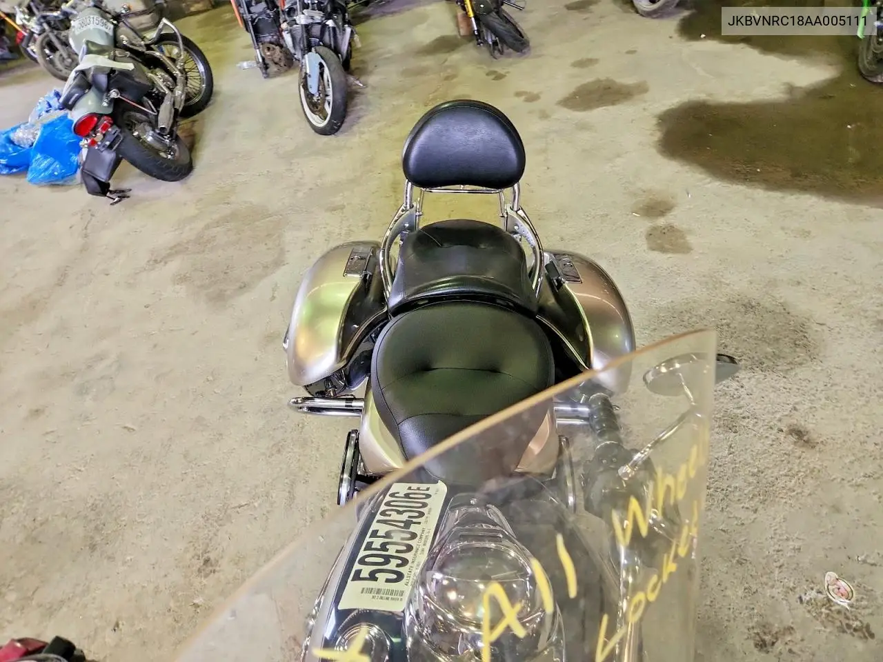 2010 Kawasaki Vn1700 C VIN: JKBVNRC18AA005111 Lot: 59554306