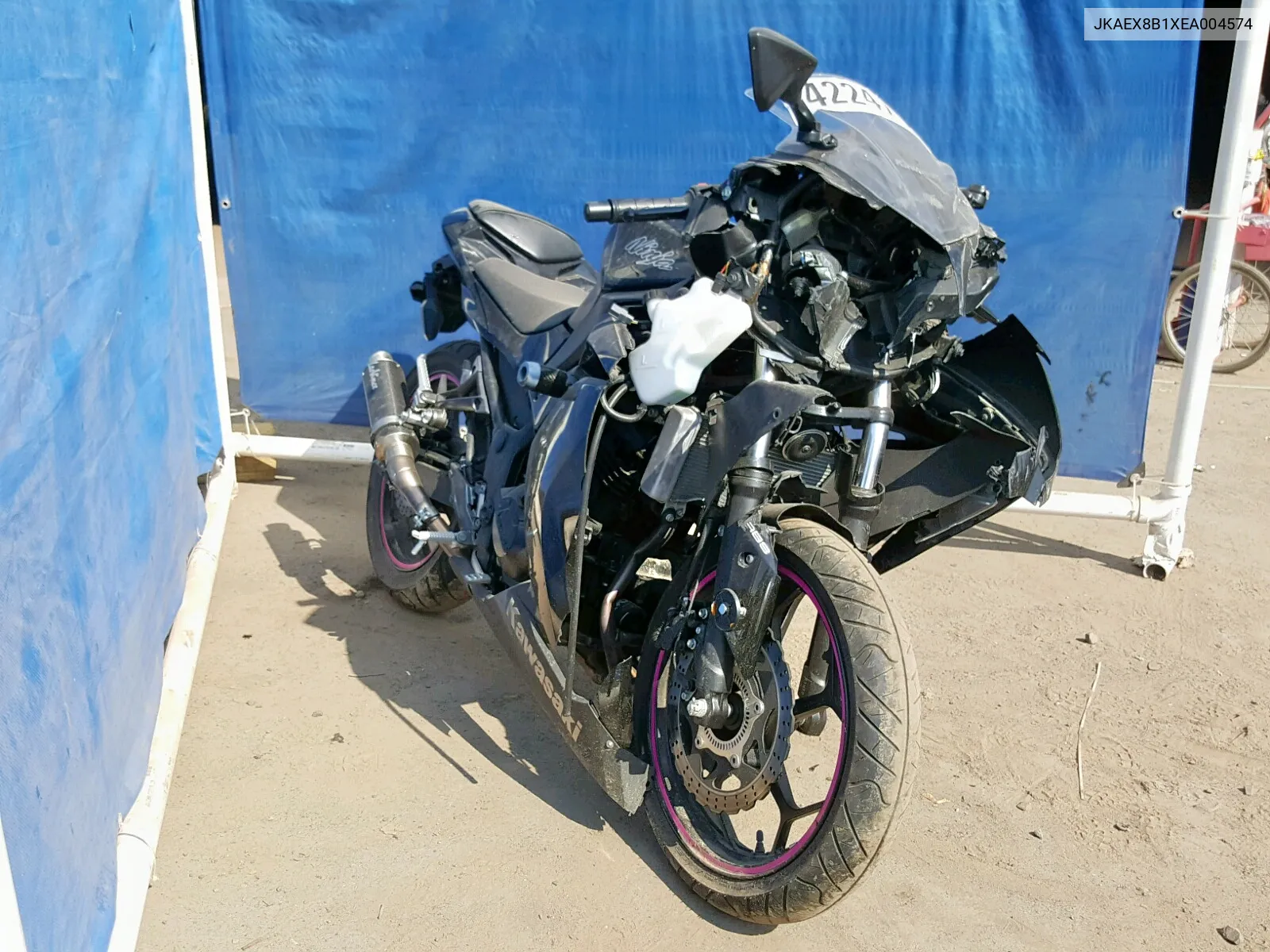 2014 Kawasaki Ex300 B VIN: JKAEX8B1XEA004574 Lot: 42247599