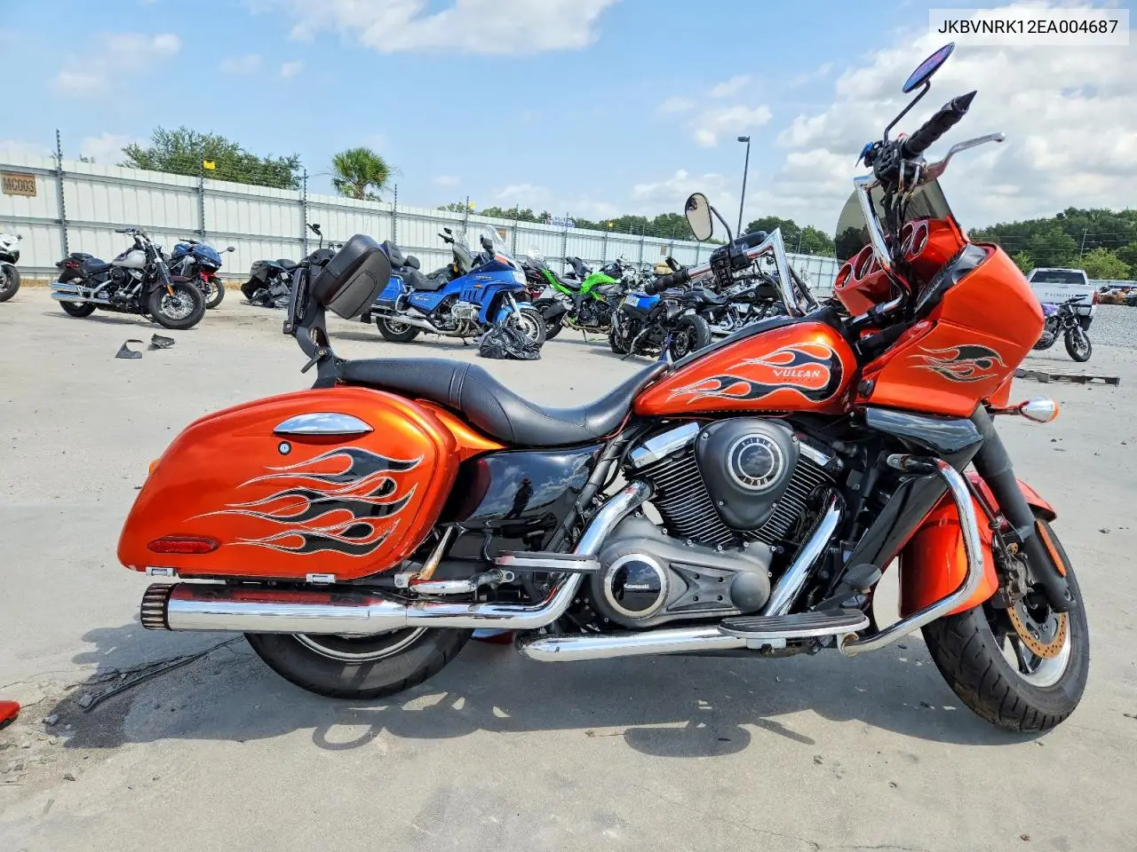 2014 Kawasaki Vn1700 K VIN: JKBVNRK12EA004687 Lot: 62027326