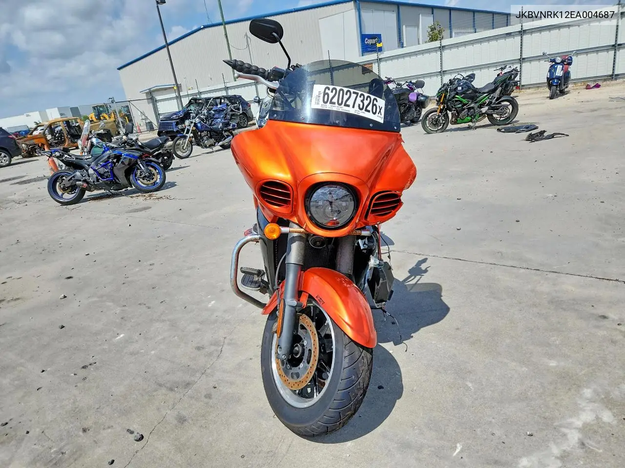 2014 Kawasaki Vn1700 K VIN: JKBVNRK12EA004687 Lot: 62027326