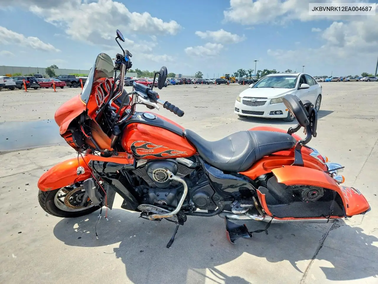 2014 Kawasaki Vn1700 K VIN: JKBVNRK12EA004687 Lot: 62027326