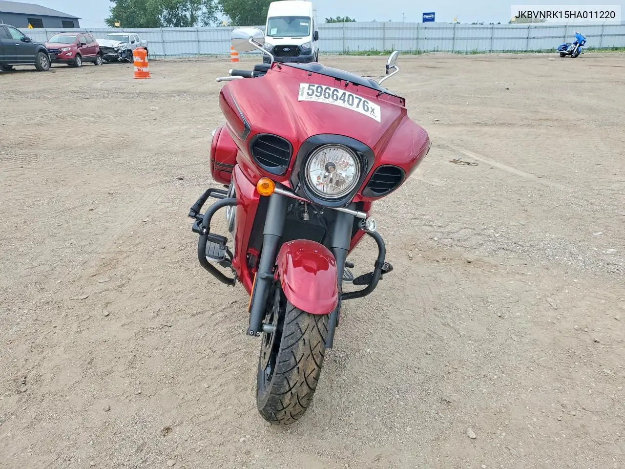 2017 Kawasaki Vn1700 K VIN: JKBVNRK15HA011220 Lot: 59664076