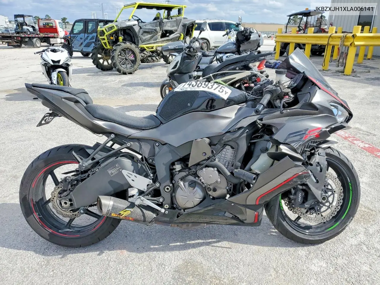 2020 Kawasaki Zx636 K VIN: JKBZXJH1XLA006141 Lot: 74389375