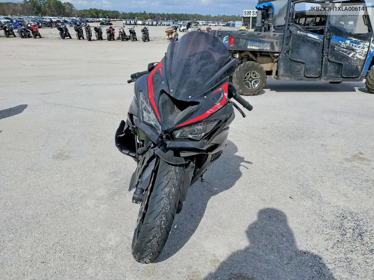 2020 Kawasaki Zx636 K VIN: JKBZXJH1XLA006141 Lot: 74389375