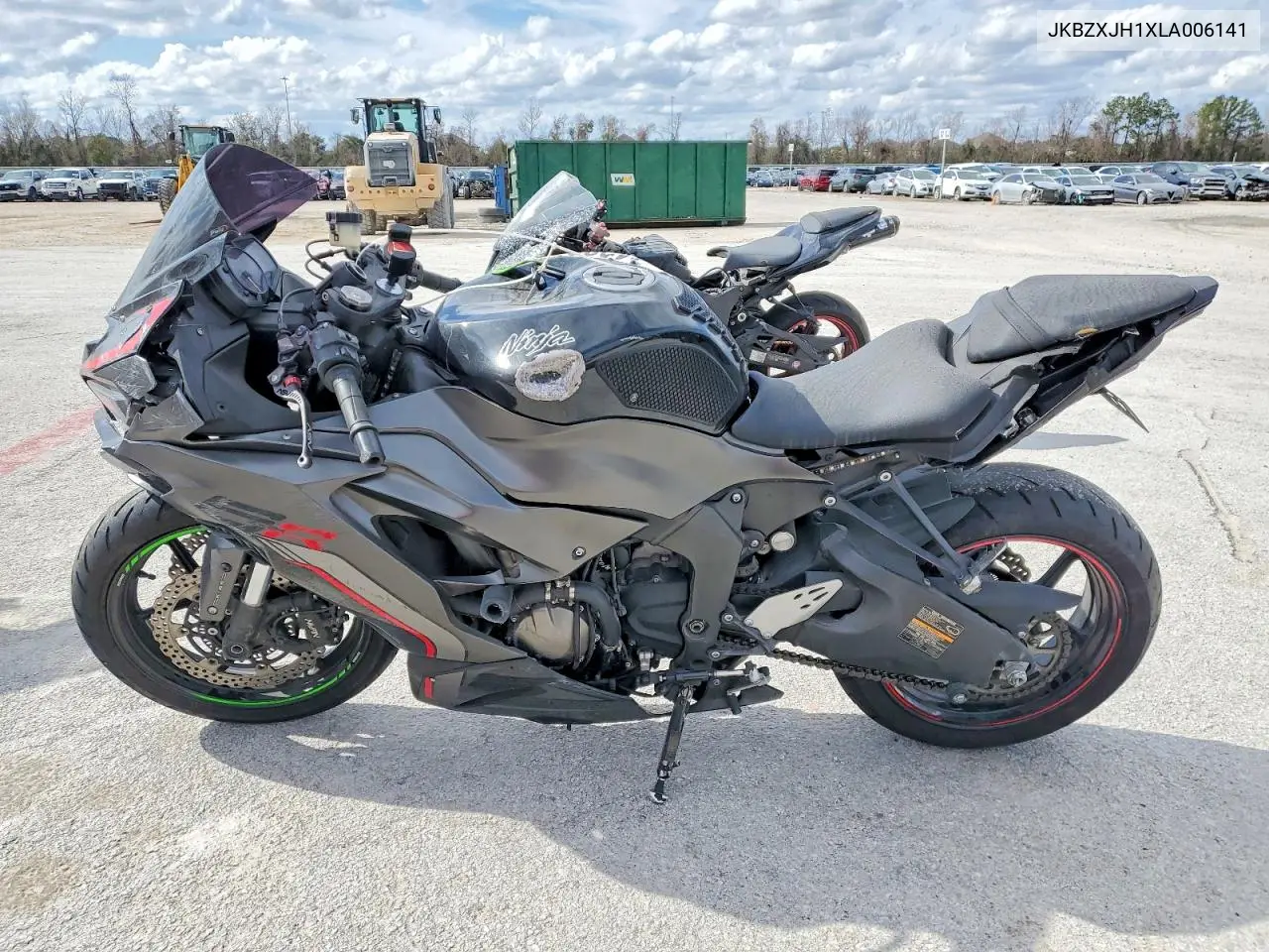 2020 Kawasaki Zx636 K VIN: JKBZXJH1XLA006141 Lot: 74389375