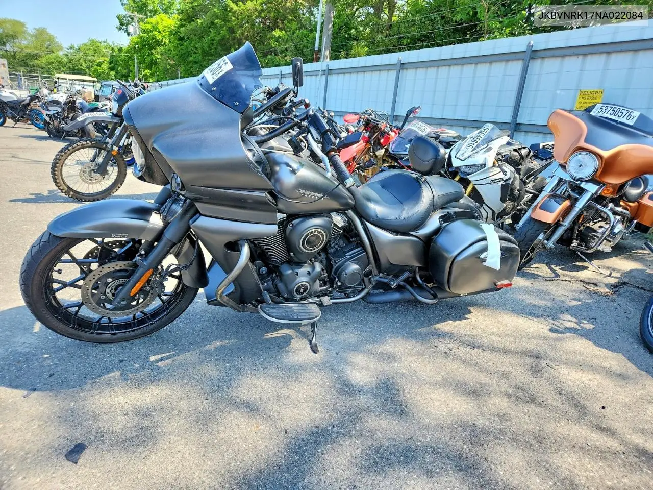 2022 Kawasaki Vn1700 K VIN: JKBVNRK17NA022084 Lot: 59364256
