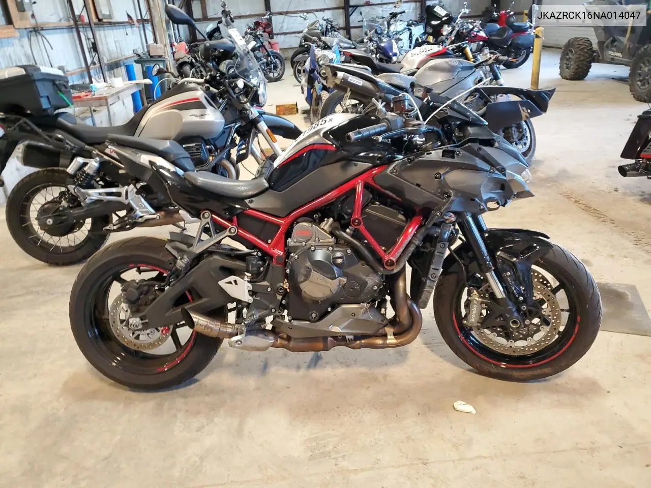 2022 Kawasaki Zr1000 K VIN: JKAZRCK16NA014047 Lot: 70751985