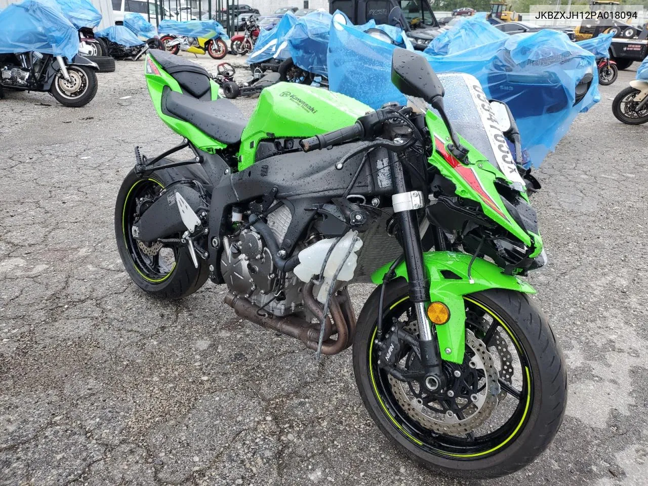 2023 Kawasaki Zx636 K VIN: JKBZXJH12PA018094 Lot: 69947653