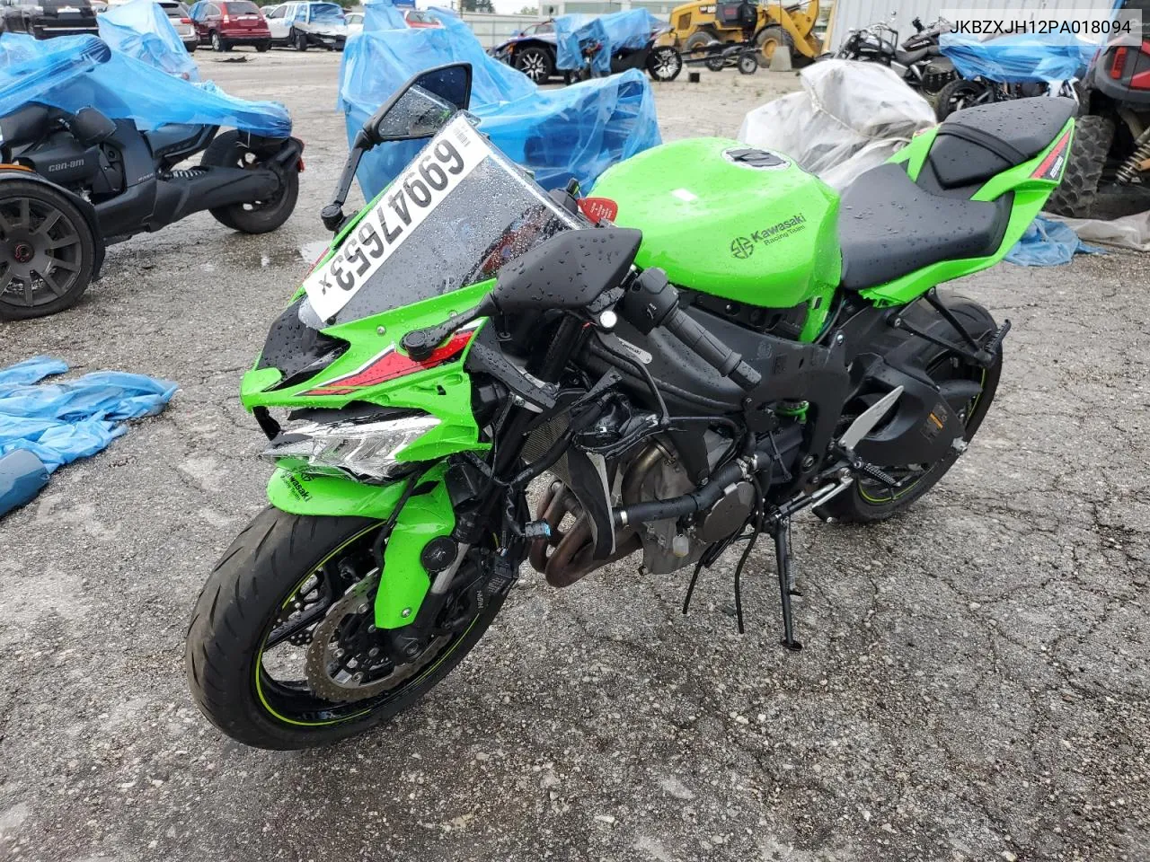 2023 Kawasaki Zx636 K VIN: JKBZXJH12PA018094 Lot: 69947653