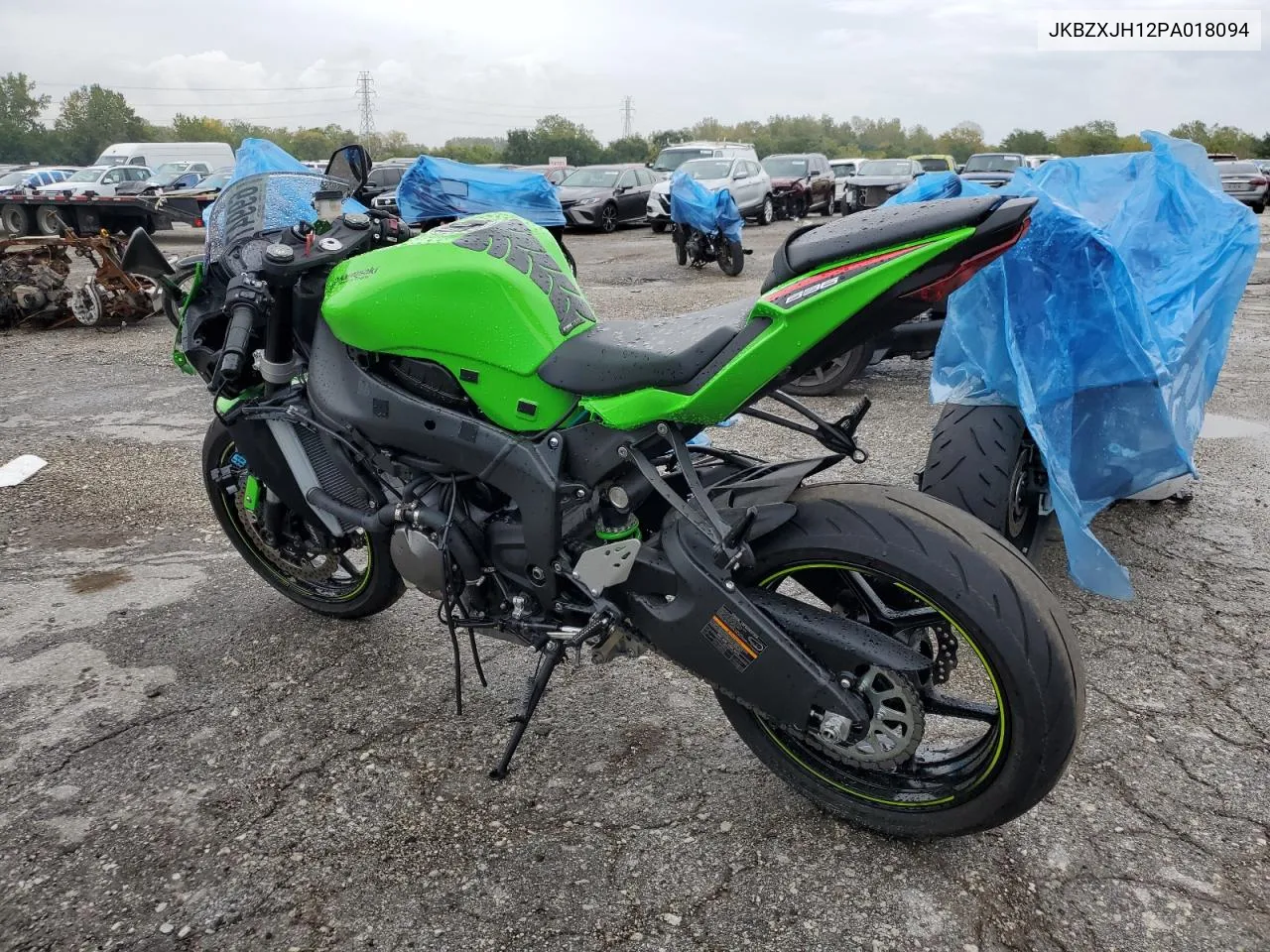 2023 Kawasaki Zx636 K VIN: JKBZXJH12PA018094 Lot: 69947653