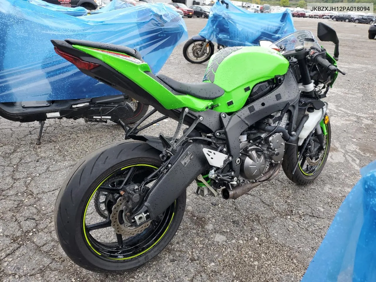 2023 Kawasaki Zx636 K VIN: JKBZXJH12PA018094 Lot: 69947653