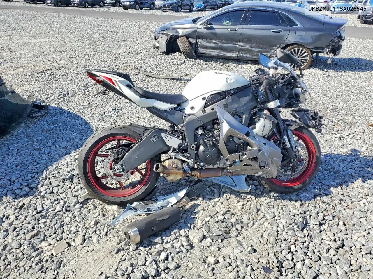 2025 Kawasaki Zx636 K VIN: JKBZXJJ11SA026545 Lot: 77682675