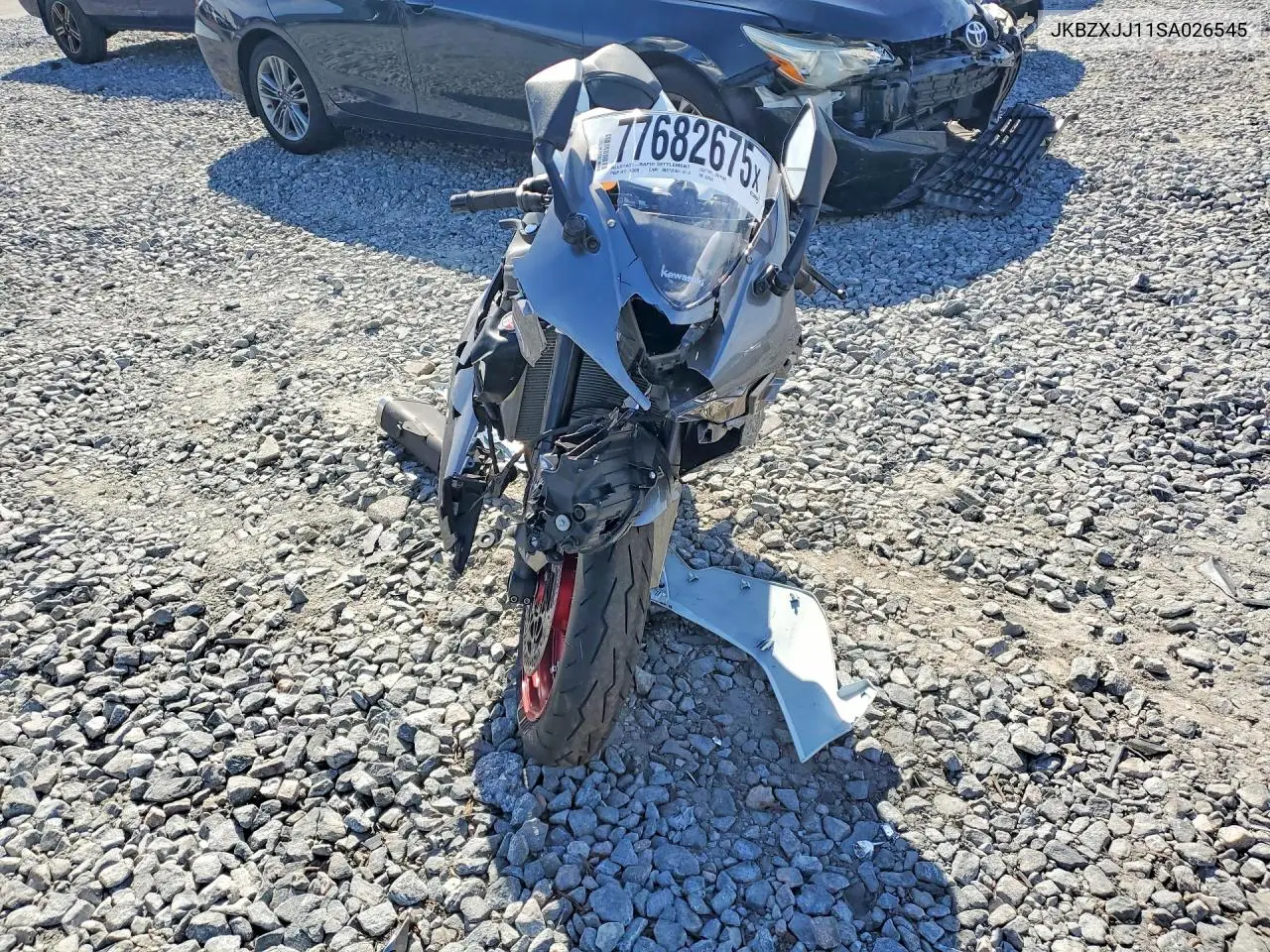 2025 Kawasaki Zx636 K VIN: JKBZXJJ11SA026545 Lot: 77682675