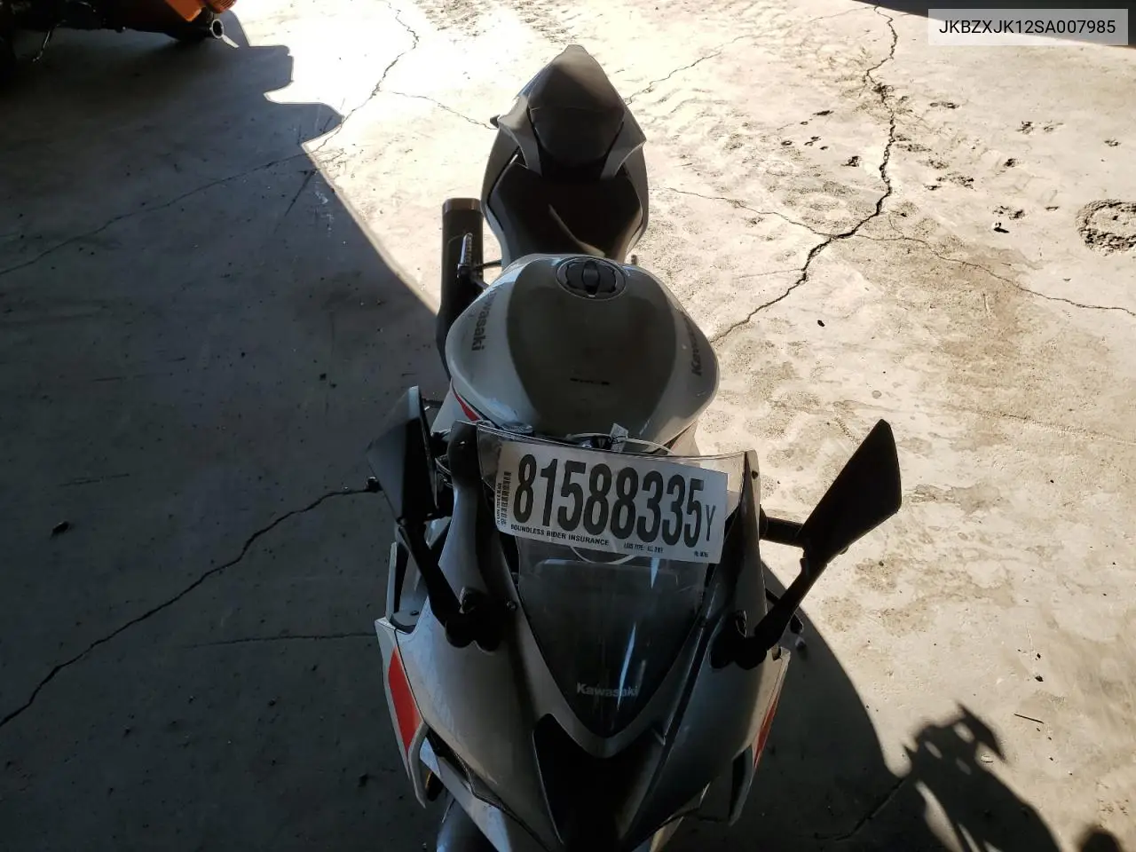 2025 Kawasaki Zx636 K VIN: JKBZXJK12SA007985 Lot: 81588335