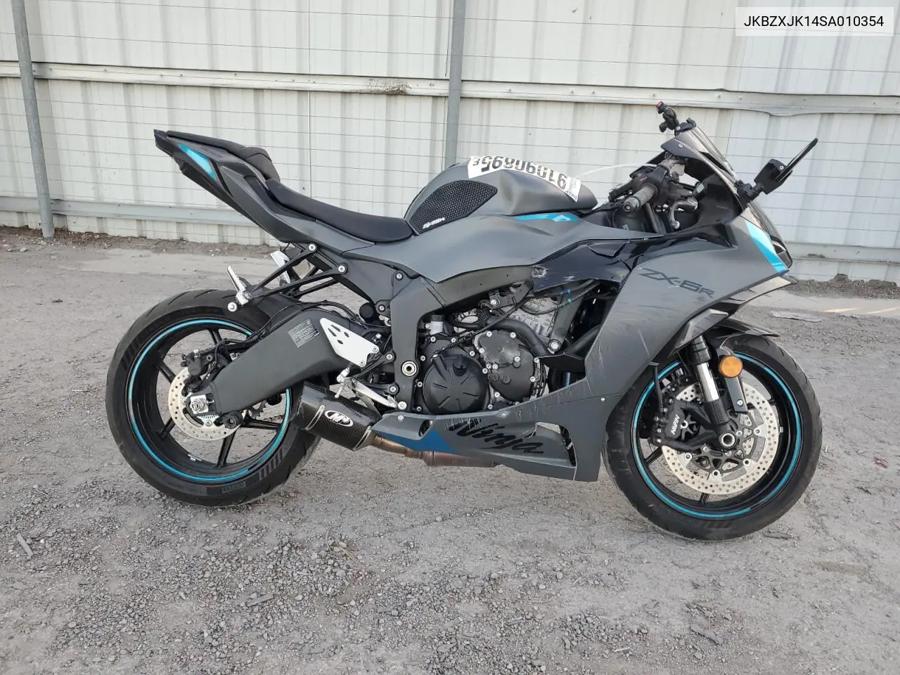 2025 Kawasaki Zx636 K VIN: JKBZXJK14SA010354 Lot: 91090895