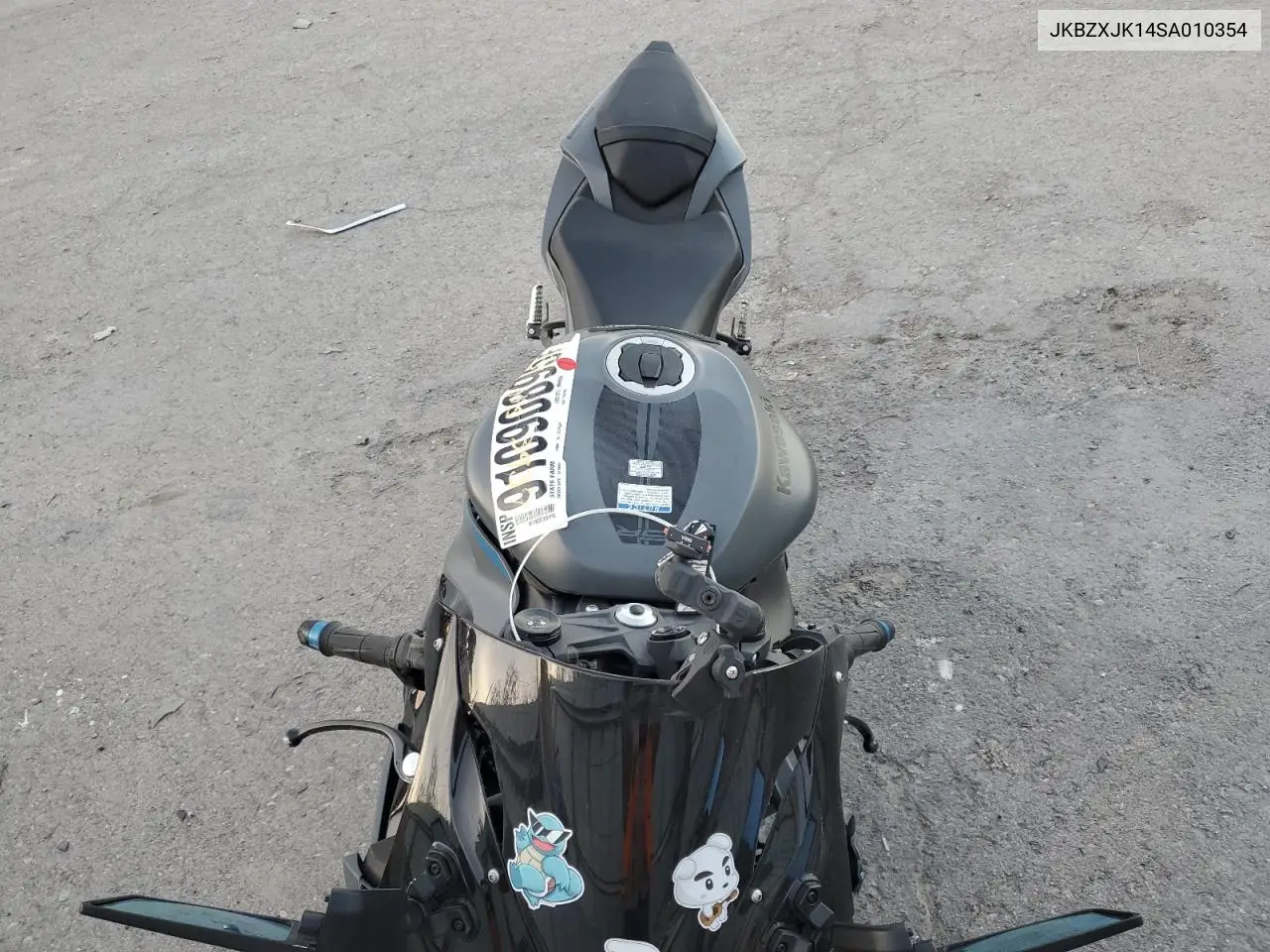 2025 Kawasaki Zx636 K VIN: JKBZXJK14SA010354 Lot: 91090895