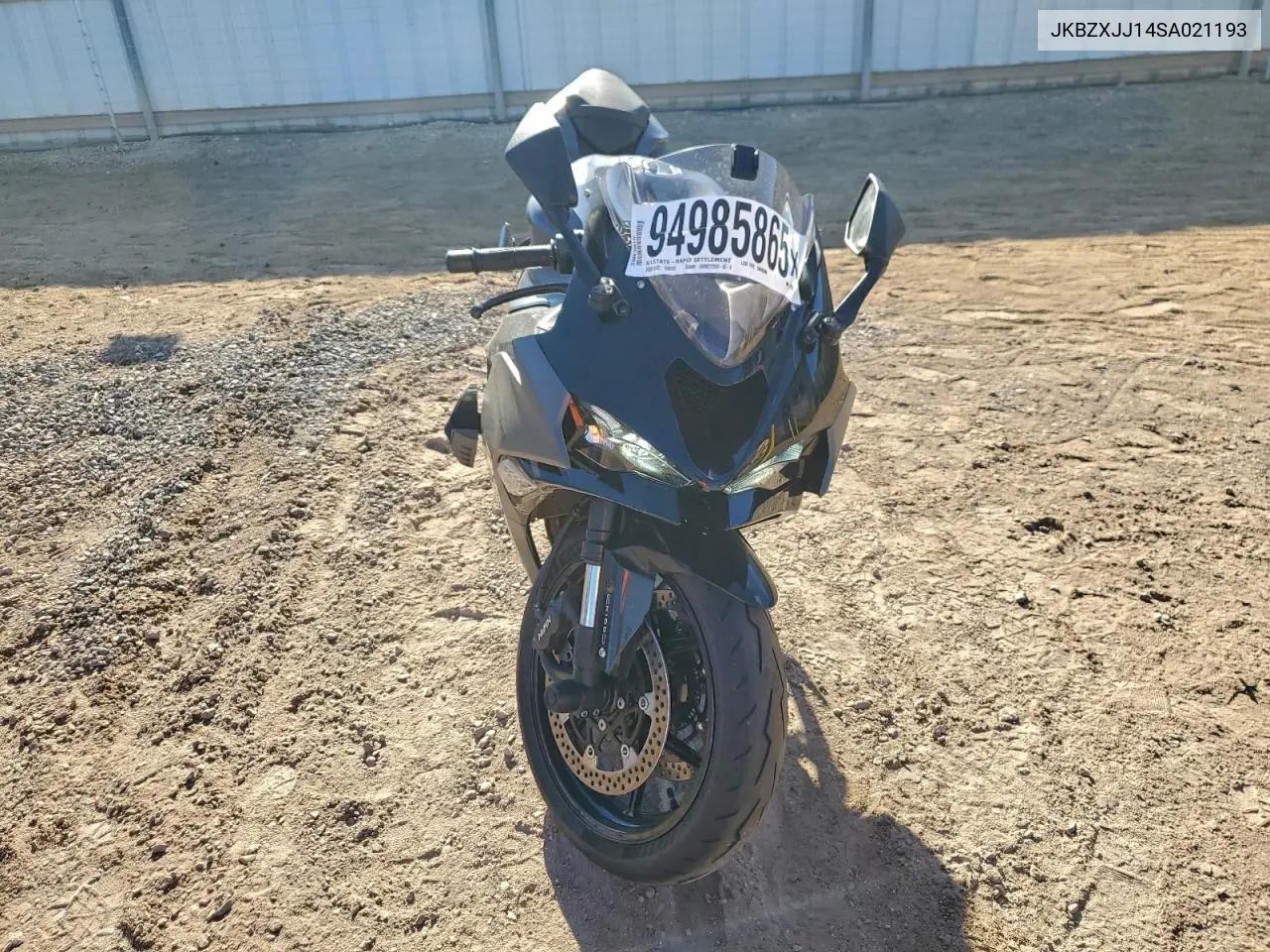 JKBZXJJ14SA021193 2025 Kawasaki Zx636 K