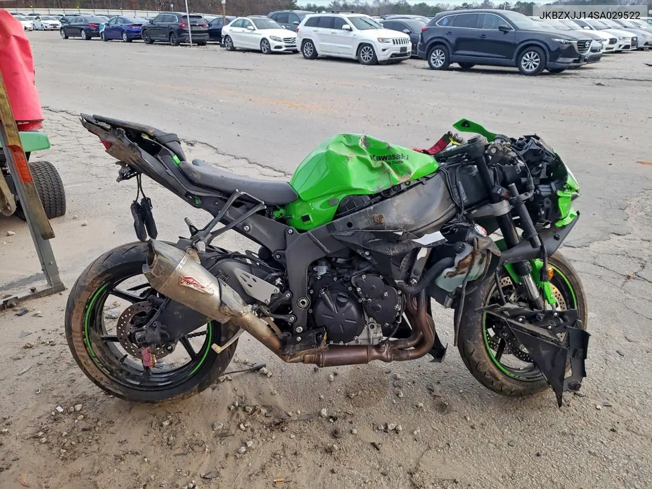 2025 Kawasaki Zx636 K VIN: JKBZXJJ14SA029522 Lot: 98398655