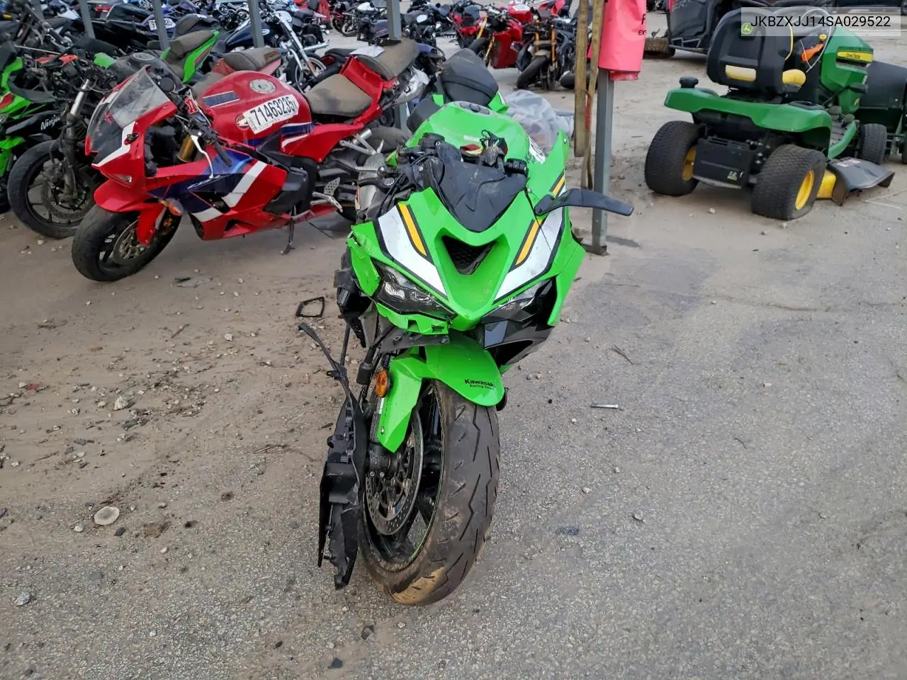 2025 Kawasaki Zx636 K VIN: JKBZXJJ14SA029522 Lot: 98398655