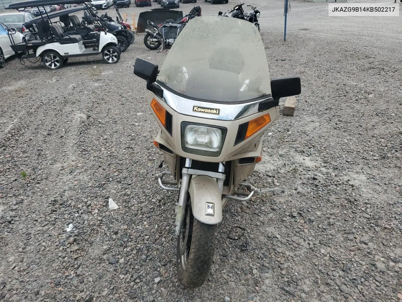 1989 Kawasaki Zg1200 VIN: JKAZG9B14KB502217 Lot: 71425395