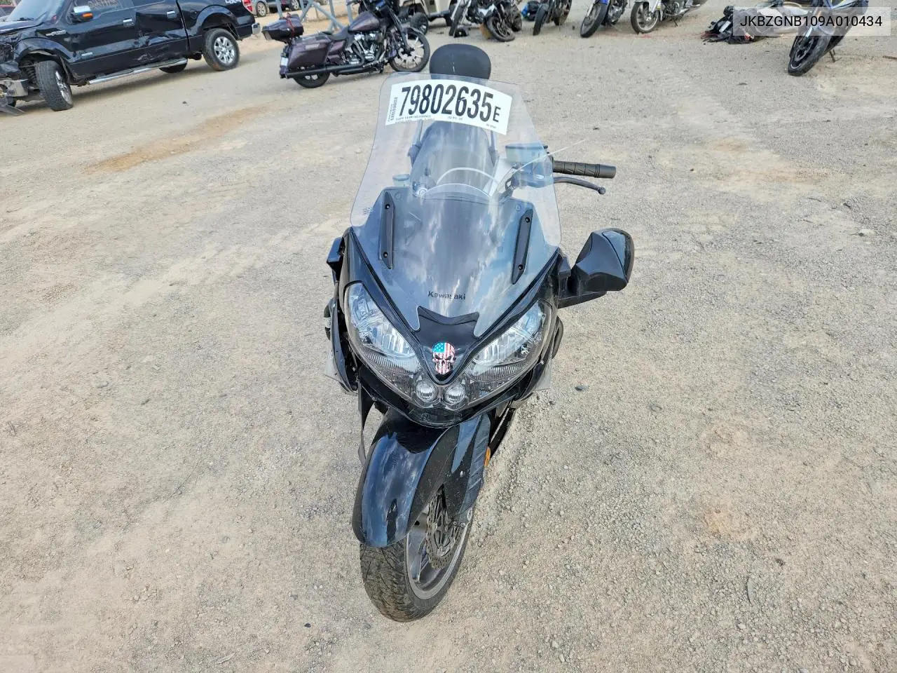 2009 Kawasaki Zg1400 B VIN: JKBZGNB109A010434 Lot: 79802635