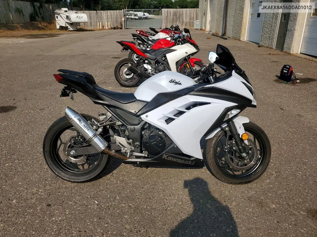 2013 Kawasaki Ex300 A VIN: JKAEX8A16DDA01012 Lot: 61984456
