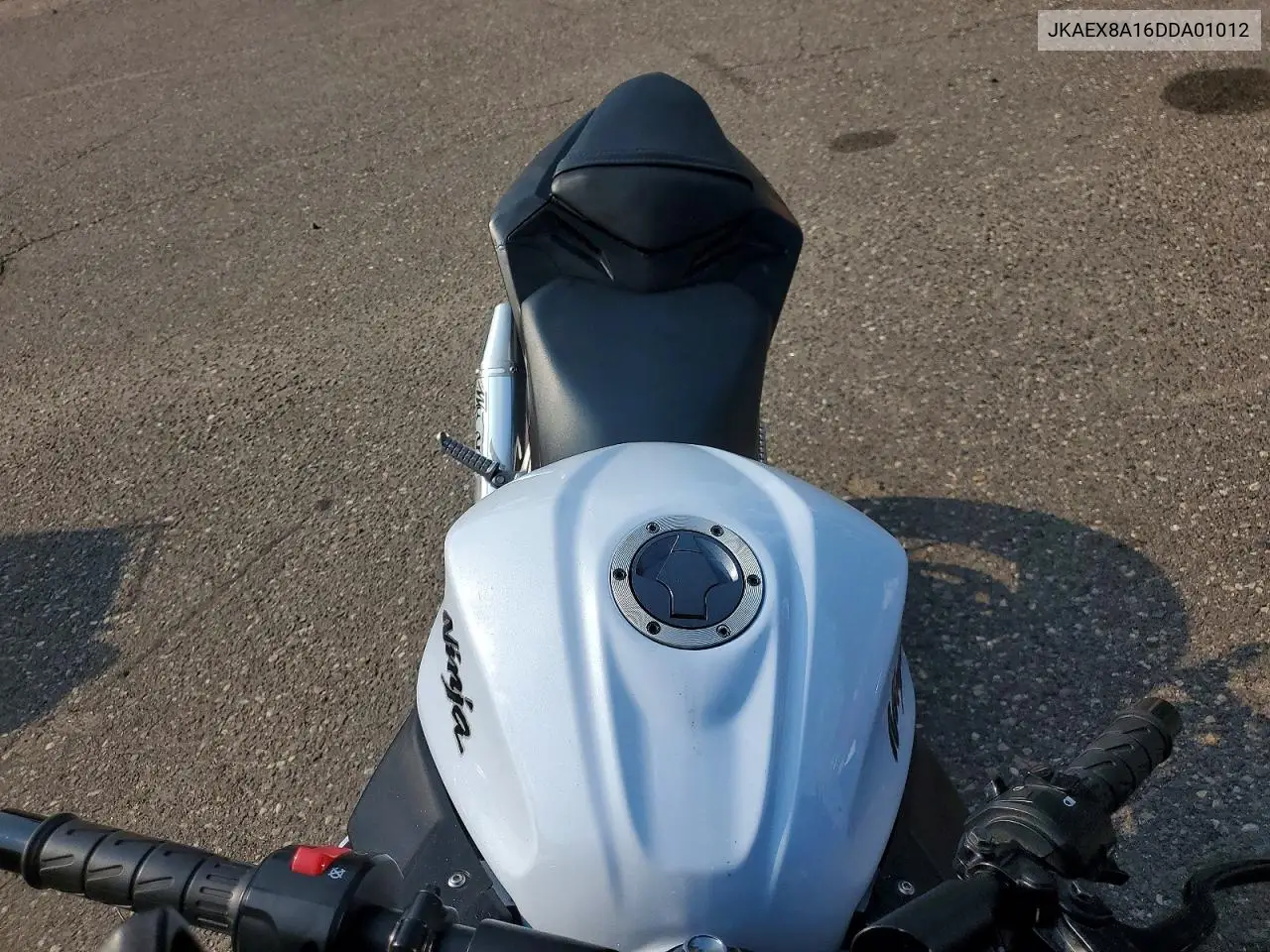 2013 Kawasaki Ex300 A VIN: JKAEX8A16DDA01012 Lot: 61984456