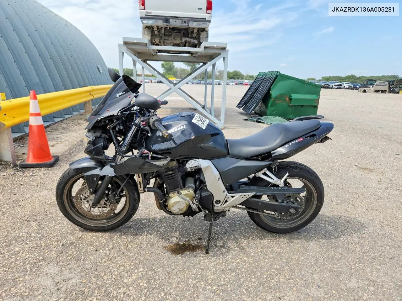 2006 Kawasaki Zr750 K6F VIN: JKAZRDK136A005281 Lot: 58951426
