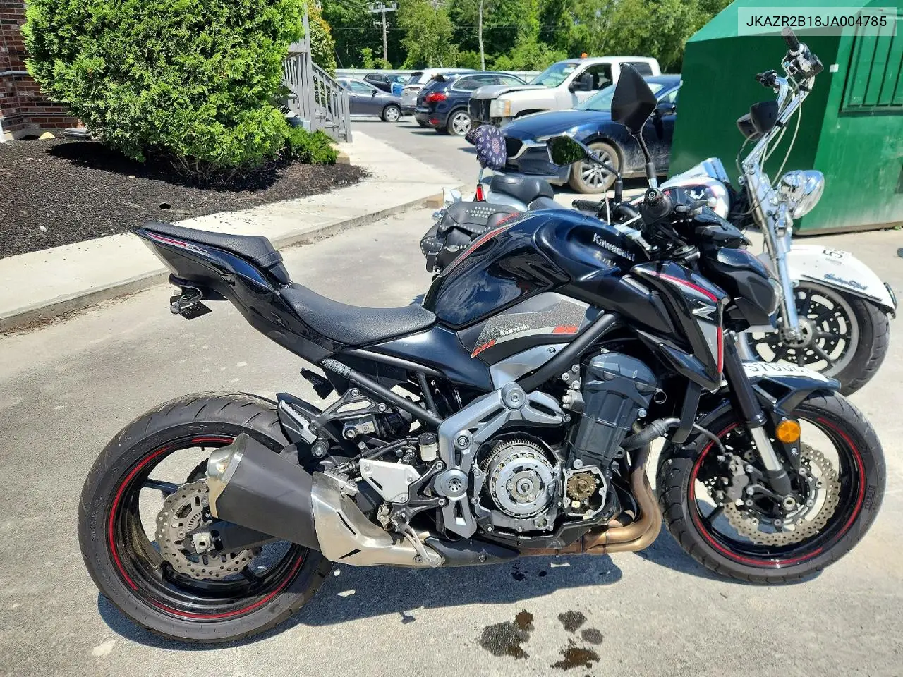 2018 Kawasaki Zr900 VIN: JKAZR2B18JA004785 Lot: 58757006