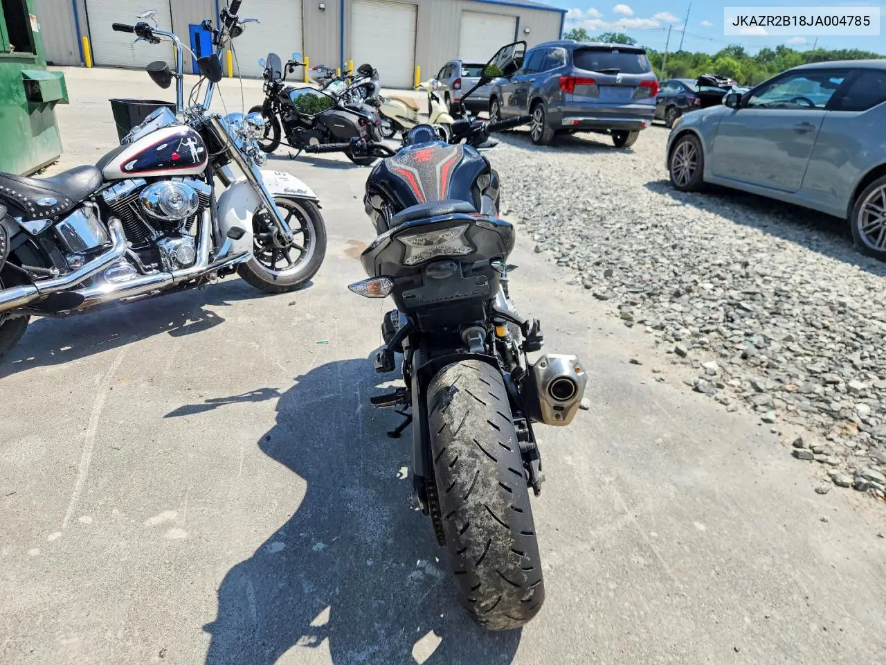 2018 Kawasaki Zr900 VIN: JKAZR2B18JA004785 Lot: 58757006