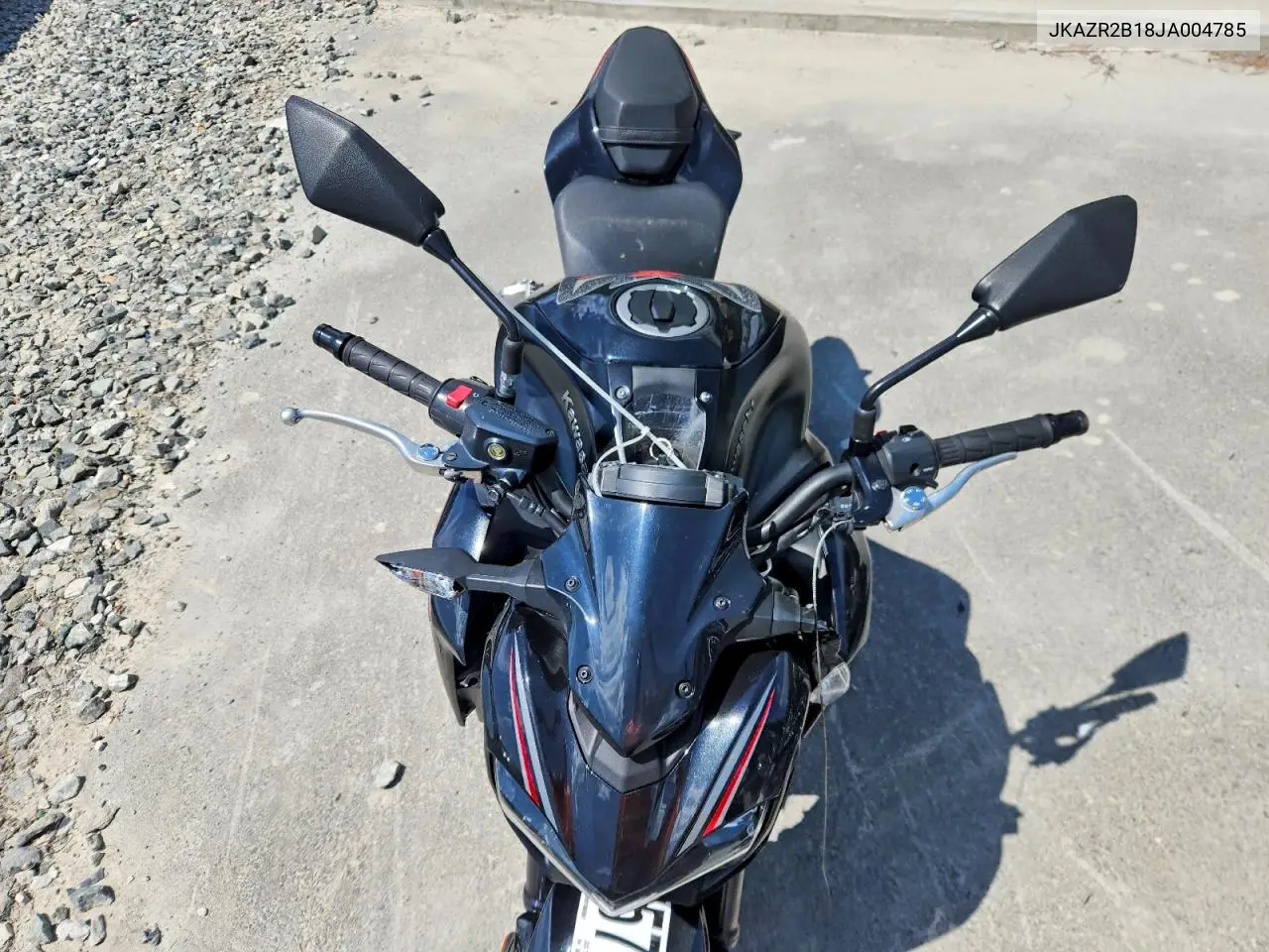 2018 Kawasaki Zr900 VIN: JKAZR2B18JA004785 Lot: 58757006