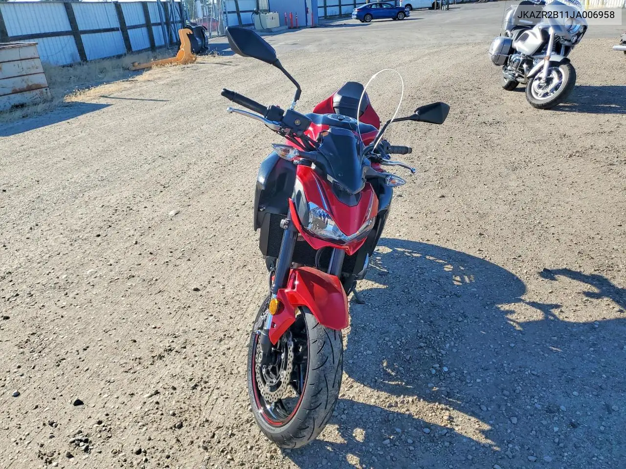 2018 Kawasaki Zr900 VIN: JKAZR2B11JA006958 Lot: 61116276