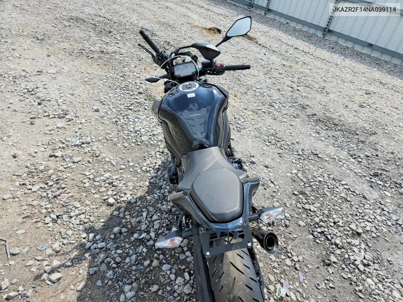 2022 Kawasaki Zr900 VIN: JKAZR2F14NA039114 Lot: 59350716