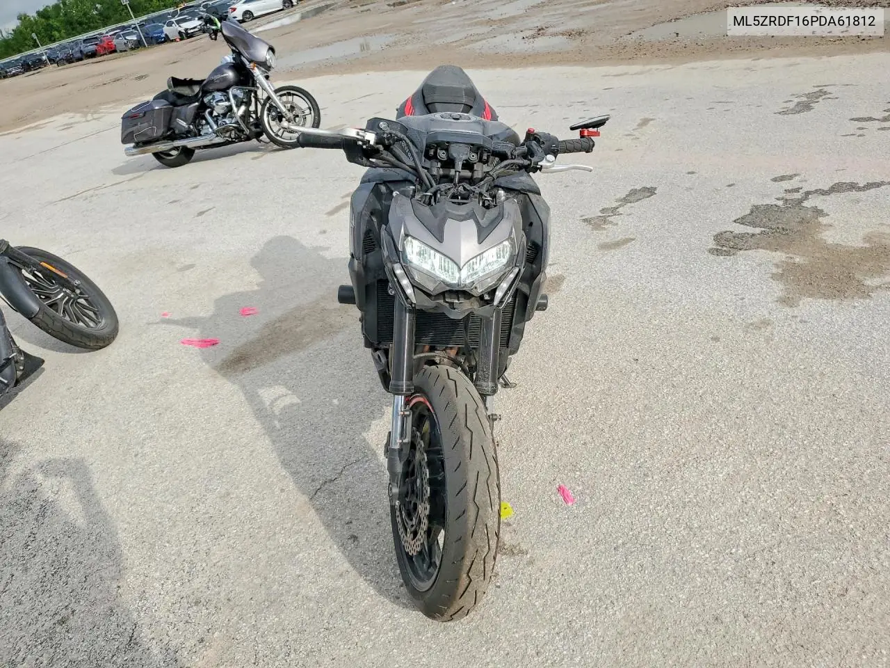 2023 Kawasaki Zr900 F VIN: ML5ZRDF16PDA61812 Lot: 50611116