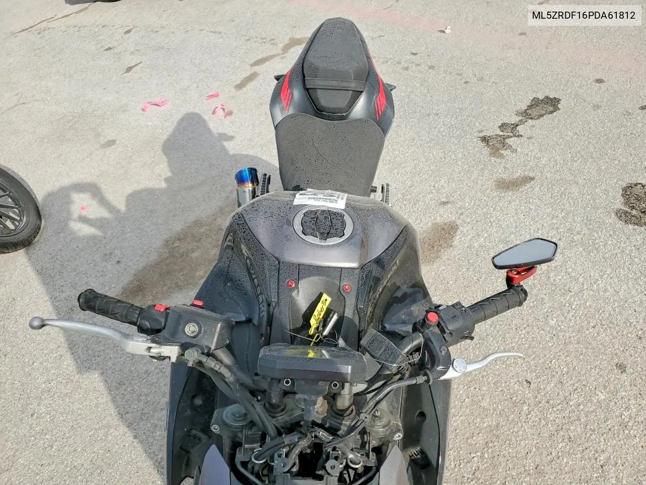 2023 Kawasaki Zr900 F VIN: ML5ZRDF16PDA61812 Lot: 50611116