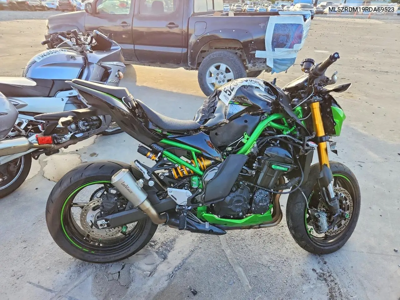 2024 Kawasaki Zr900 M VIN: ML5ZRDM19RDA69523 Lot: 52856936