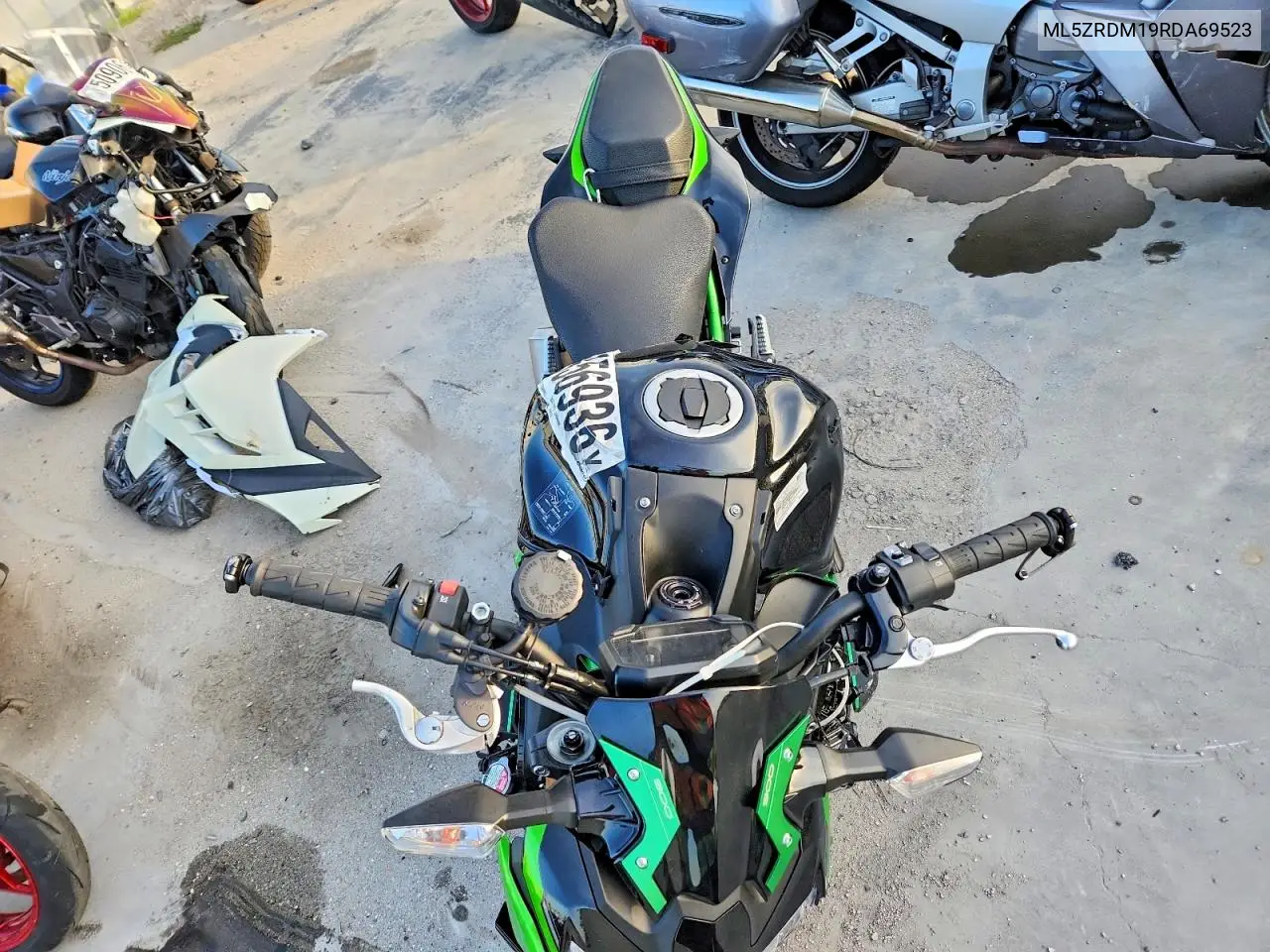 2024 Kawasaki Zr900 M VIN: ML5ZRDM19RDA69523 Lot: 52856936