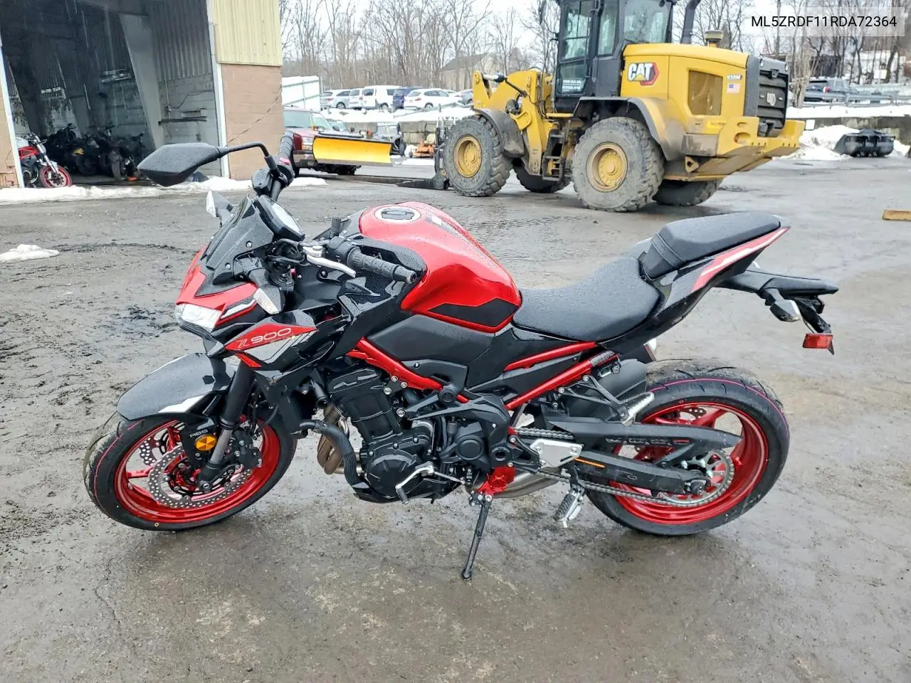 2024 Kawasaki Zr900 F VIN: ML5ZRDF11RDA72364 Lot: 78406475