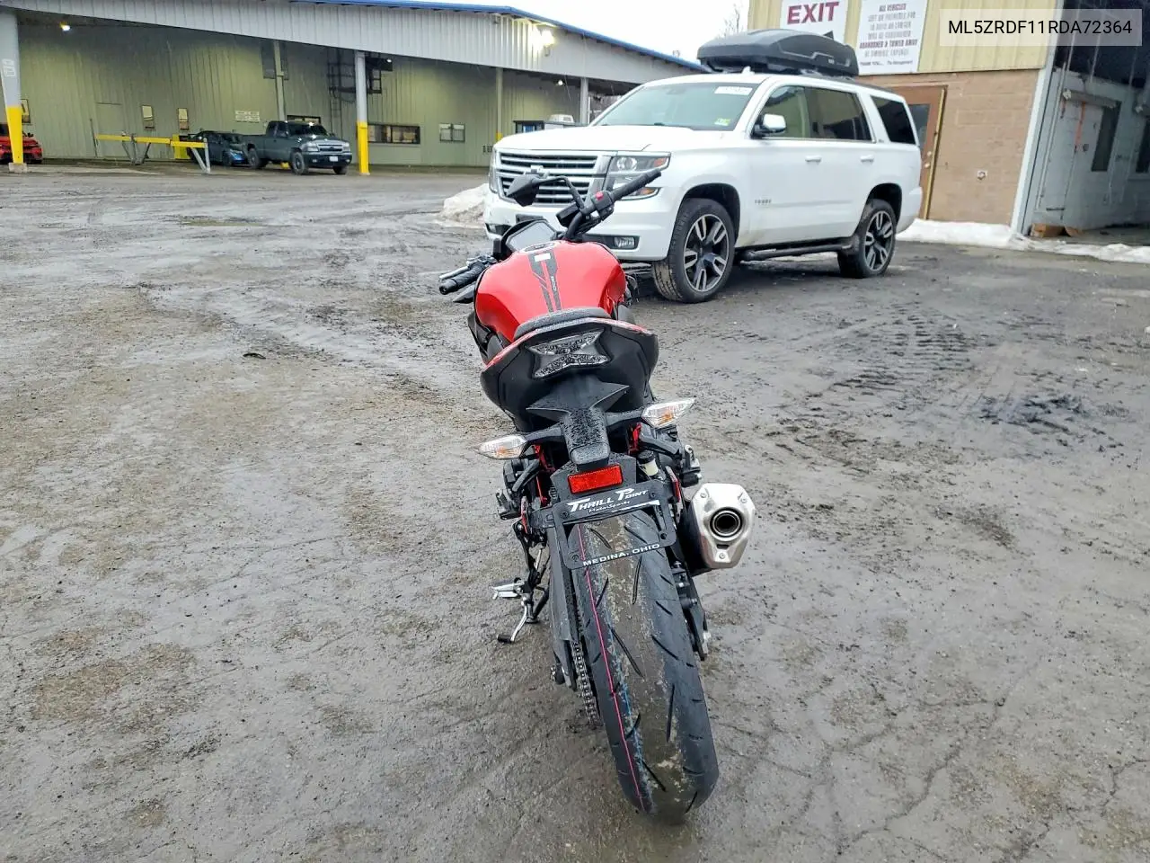 2024 Kawasaki Zr900 F VIN: ML5ZRDF11RDA72364 Lot: 78406475
