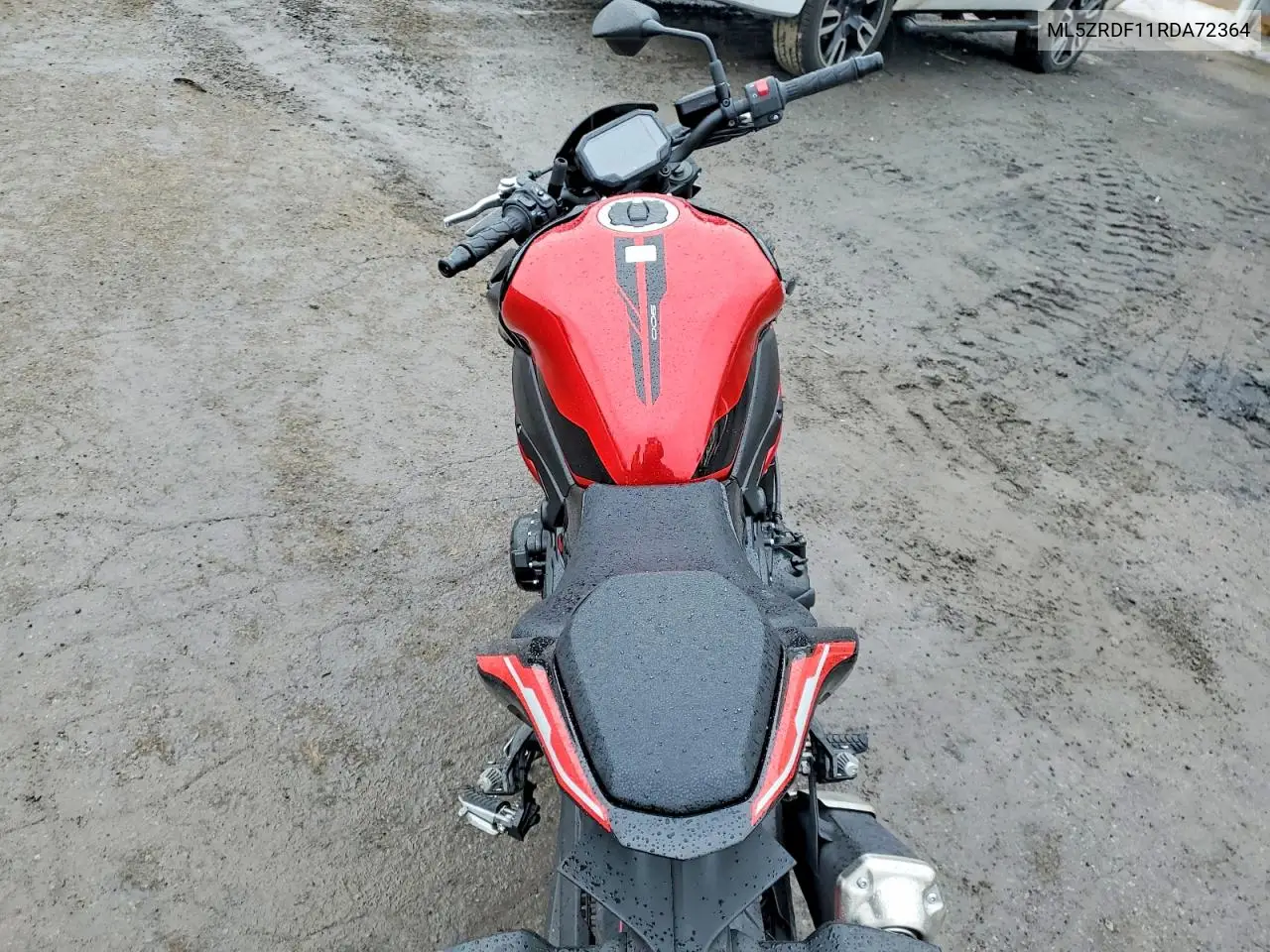 2024 Kawasaki Zr900 F VIN: ML5ZRDF11RDA72364 Lot: 78406475