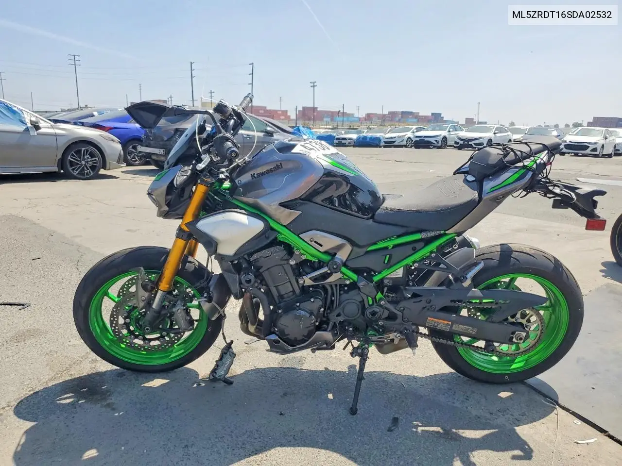 2025 Kawasaki Zr900 T VIN: ML5ZRDT16SDA02532 Lot: 47381436