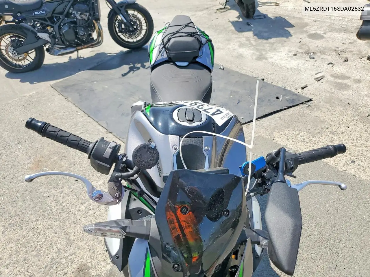 2025 Kawasaki Zr900 T VIN: ML5ZRDT16SDA02532 Lot: 47381436