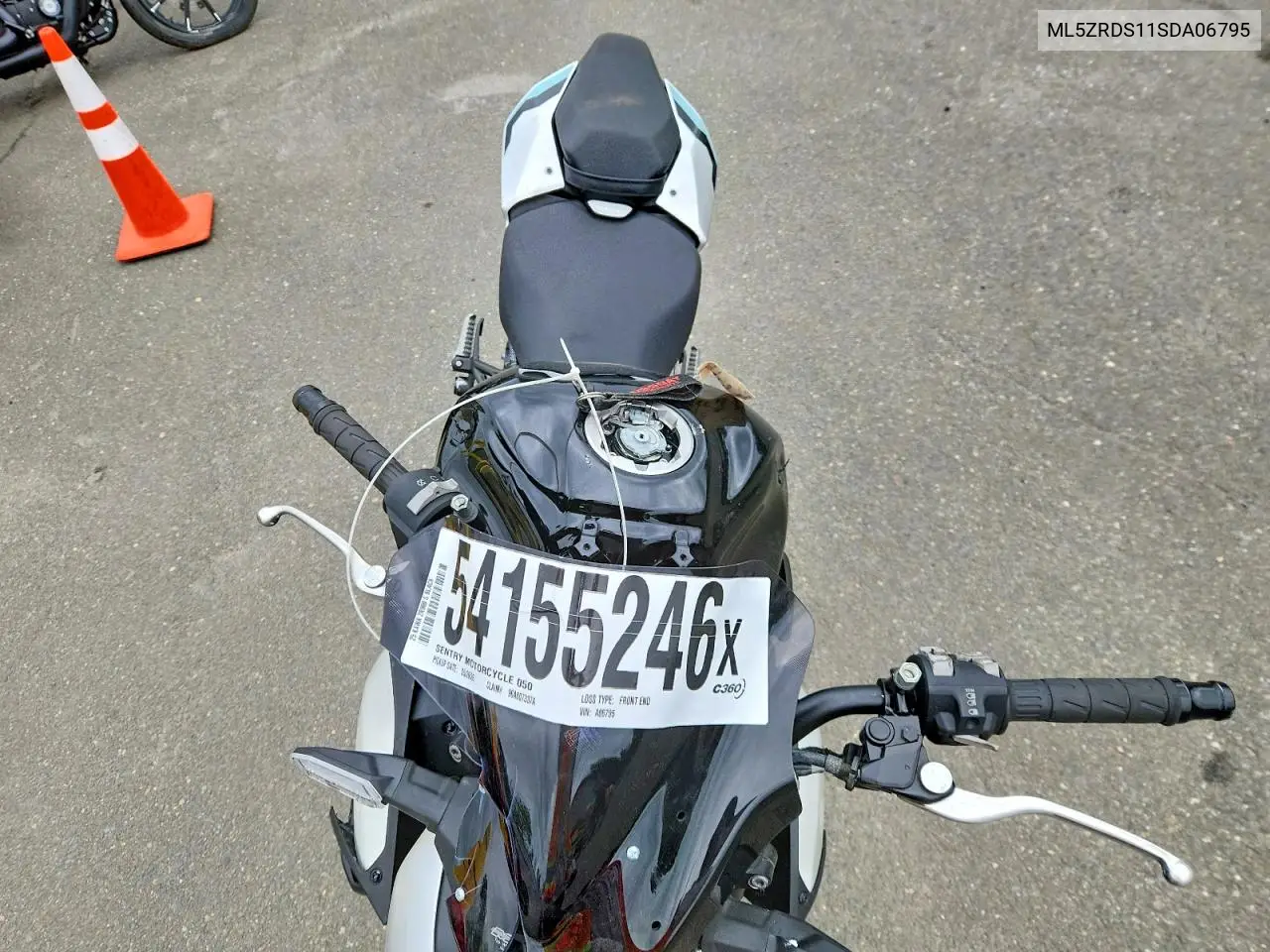2025 Kawasaki Zr900 S VIN: ML5ZRDS11SDA06795 Lot: 54155246