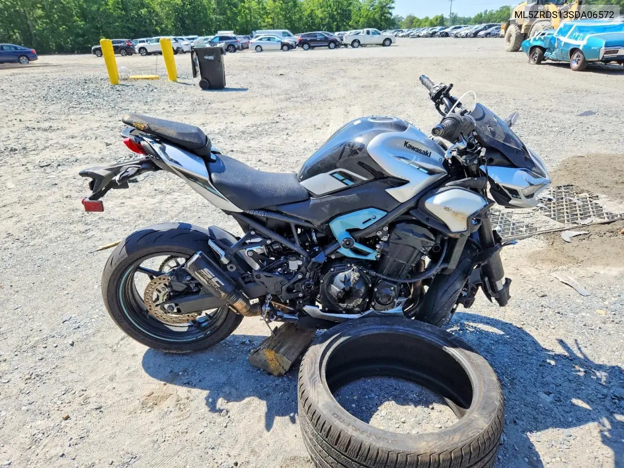 2025 Kawasaki Zr900 S VIN: ML5ZRDS13SDA06572 Lot: 56126076