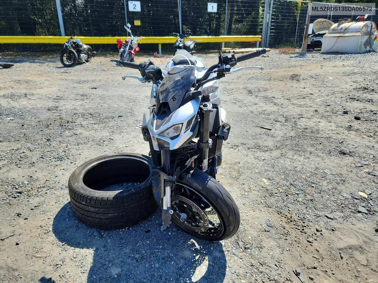 2025 Kawasaki Zr900 S VIN: ML5ZRDS13SDA06572 Lot: 56126076